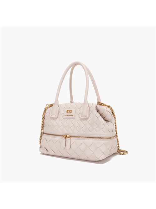 BORSA A MANO ESSENTIAL IVORY LA CARRIE | 142M-WB-330-SYOX